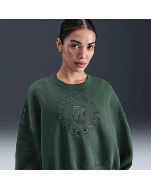nike heritage crew sweatshirt womens