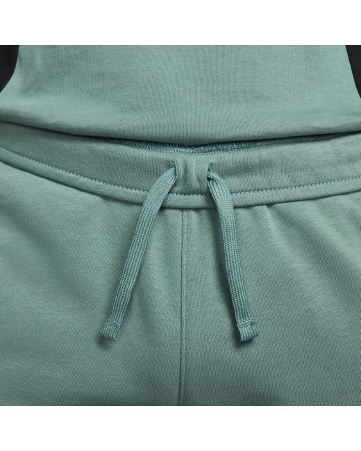 Nike Green Air French Terry Shorts Cotton for men