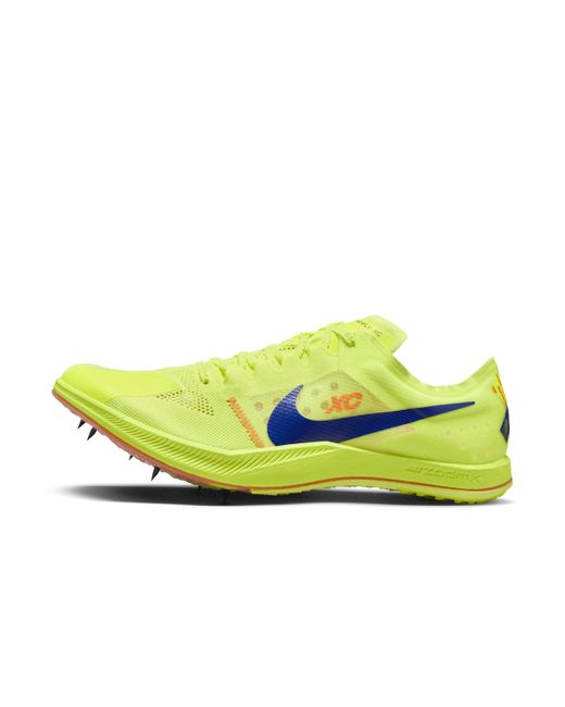 Nike Yellow Zoomx Dragonfly Xc Cross-Country Spikes for men