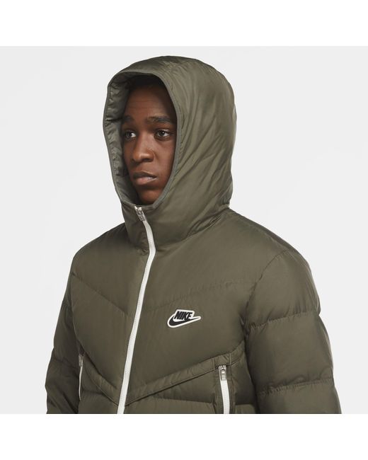 Nike Sportswear Down-fill Windrunner Shield Parka in Green for Men | Lyst  Australia