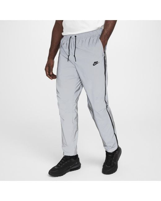 Nike Gray Tech Woven Flash Pants for men