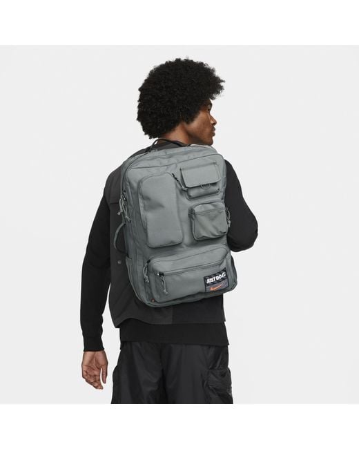 Nike Gray Utility Elite Backpack (32l) for men