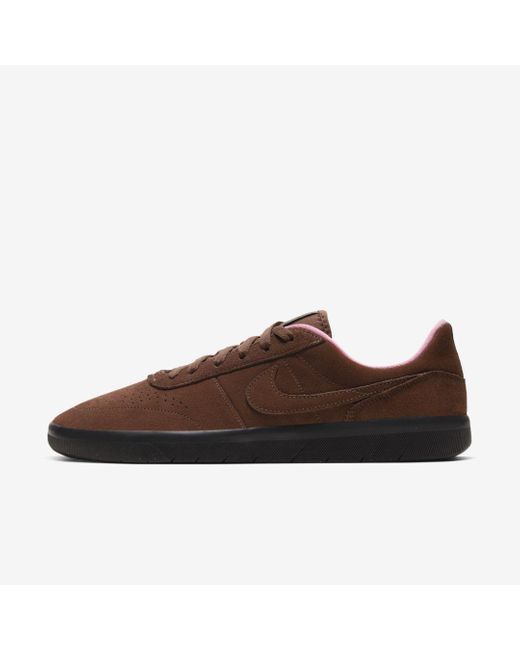 Nike Leather Sb Team Classic Premium Skate Shoe (earth) - Clearance Sale in  Brown for Men | Lyst