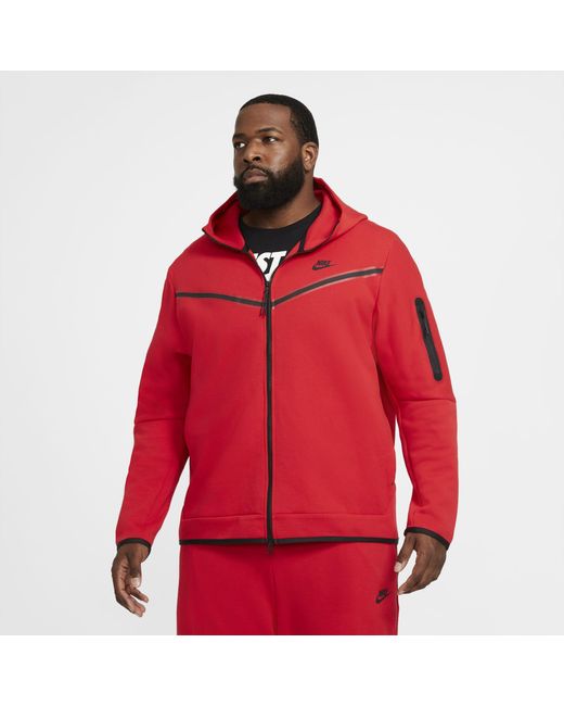 nike red fleece