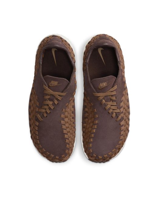 Nike Brown Air Footscape Woven Shoes
