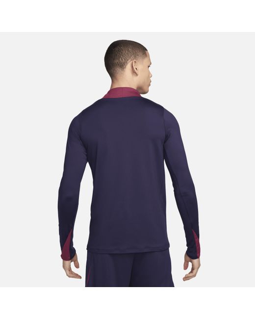 Maglia da calcio per allenamento dri-fit inghilterra strike di Nike in Blue da Uomo