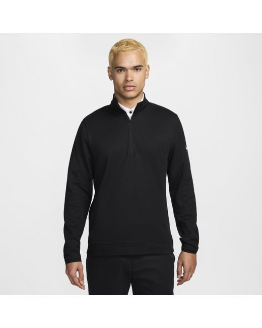 Nike Black Tour 1/2-Zip Golf Top for men