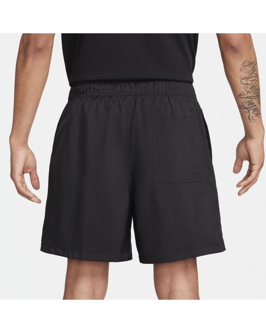 Nike Black Club Woven Flow Shorts for men
