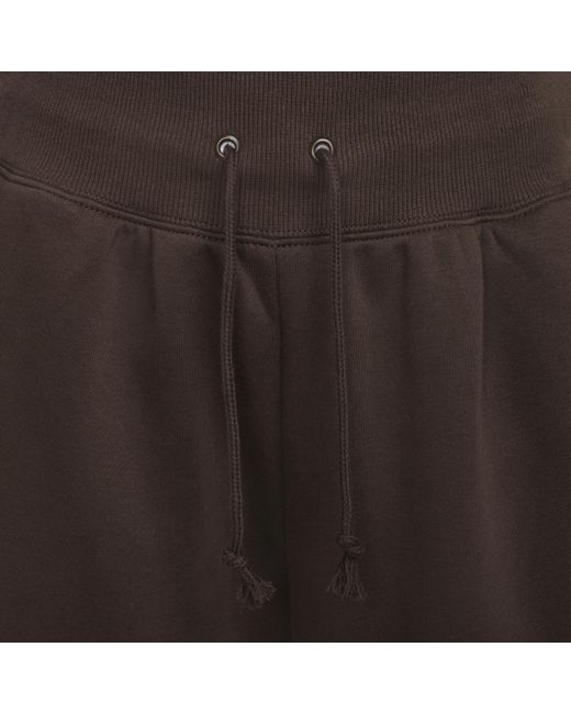 Nike Black Sportswear Phoenix Fleece High-waisted Oversized Sweatpants