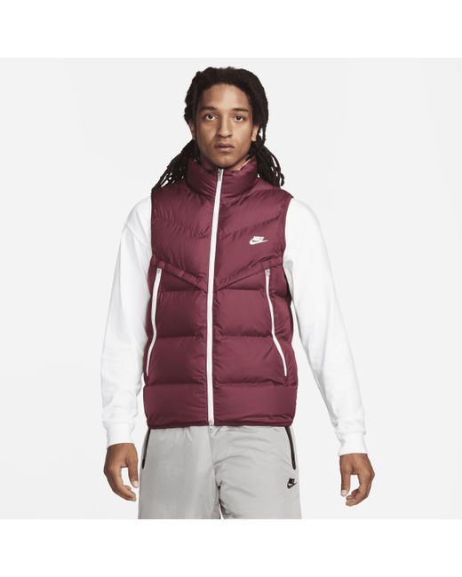 Nike Storm-fit Windrunner Primaloft ® Insulated Gilet in Red for Men | Lyst