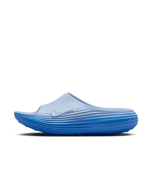 Nike Blue Reactx Rejuven8 Slides