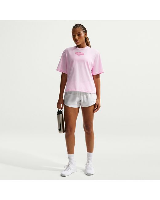 Nike Purple Weightlifting Boxy T-Shirt