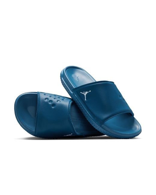 Nike Blue Jordan Play Slides for men