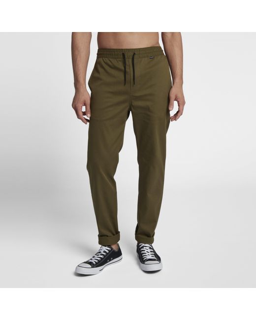 Nike Hurley Dri-fit Ditch Trousers in Green for Men | Lyst UK