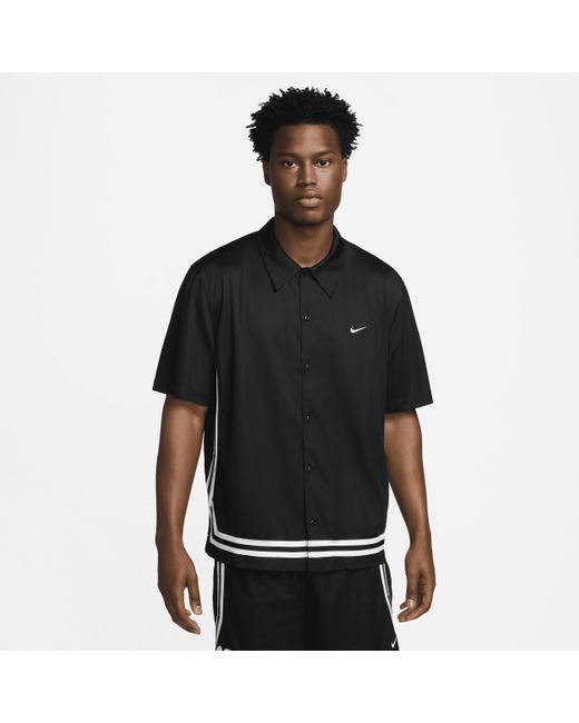 Nike Black Dna Crossover Dri-fit Short-sleeve Basketball Top Polyester for men