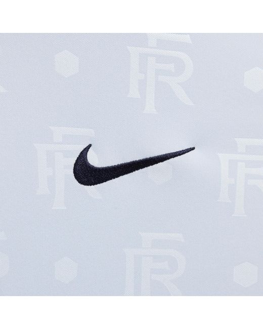 Maglia da calcio pre-partita dri-fit fff academy pro per ragazzo/a di Nike in White da Uomo
