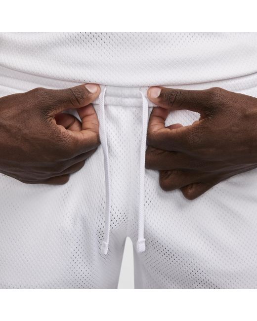 Nike White Sportswear Dri-fit Mesh Shorts Polyester for men