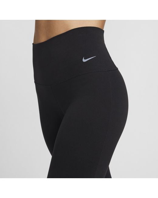 Leggings svasati a vita alta zenvy di Nike in Black