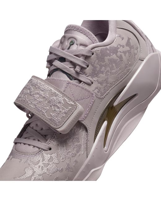 Nike Gray Nike Zion 3 "orchid" Se Basketball Shoes for men