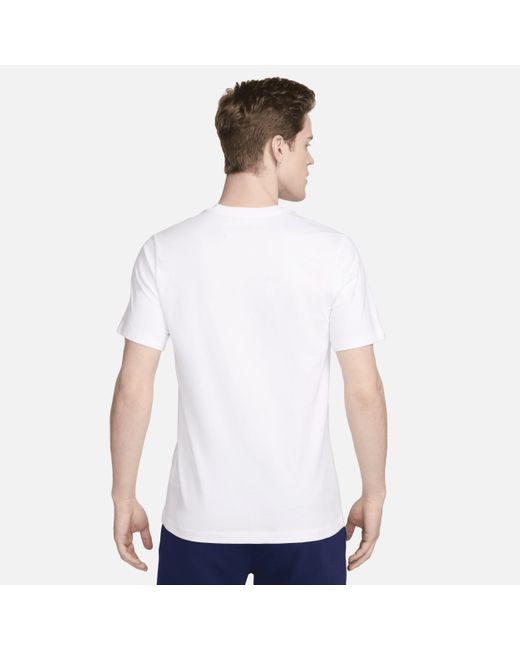 Nike White Netherlands Football T-shirt for men