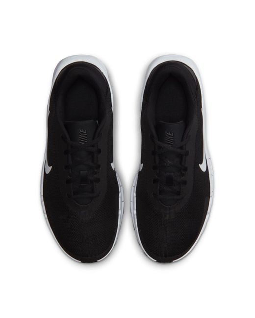 Nike Black Flex Train Workout Shoes (Extra Wide) for men