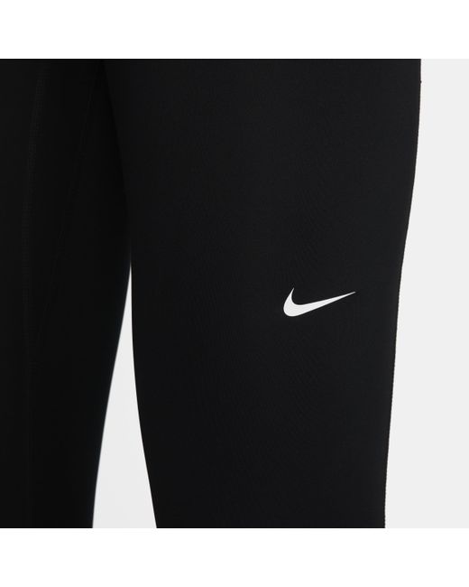Leggings a 7/8 a vita media pro 365 di Nike in Black