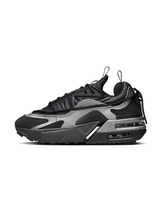 women's air max infinity sneakers in black