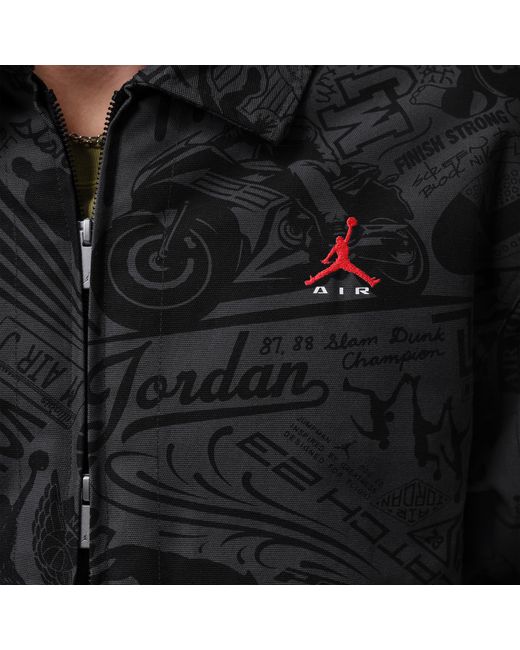 Nike Black Brooklyn Chore Jacket for men
