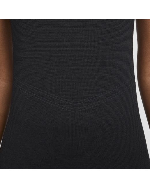 Nike Black Swift Dri-fit Wool Running Tank Top Nylon