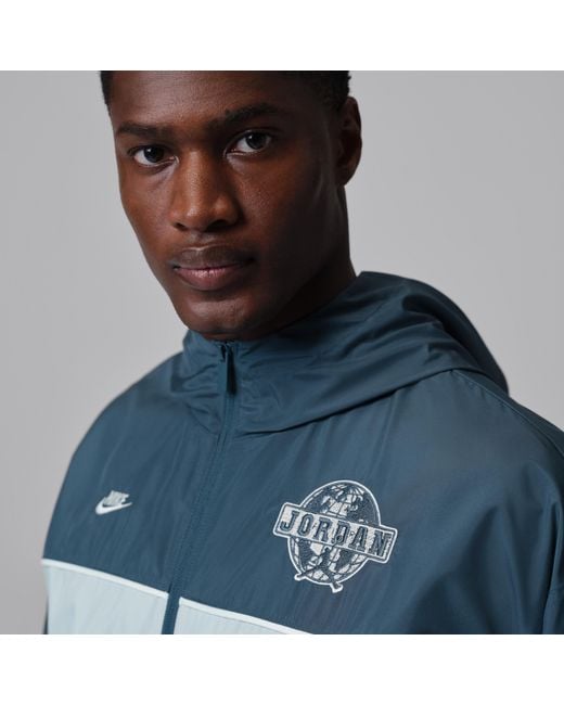 Nike Blue Brooklyn Track Jacket for men