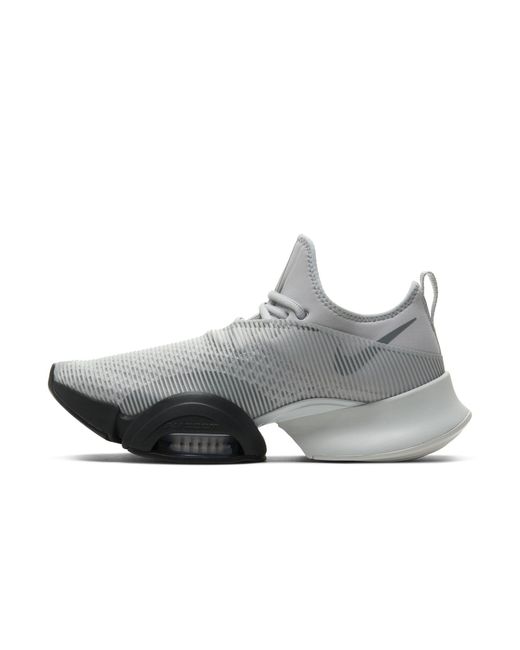 Nike Gray Air Zoom Superrep Training Shoes for men