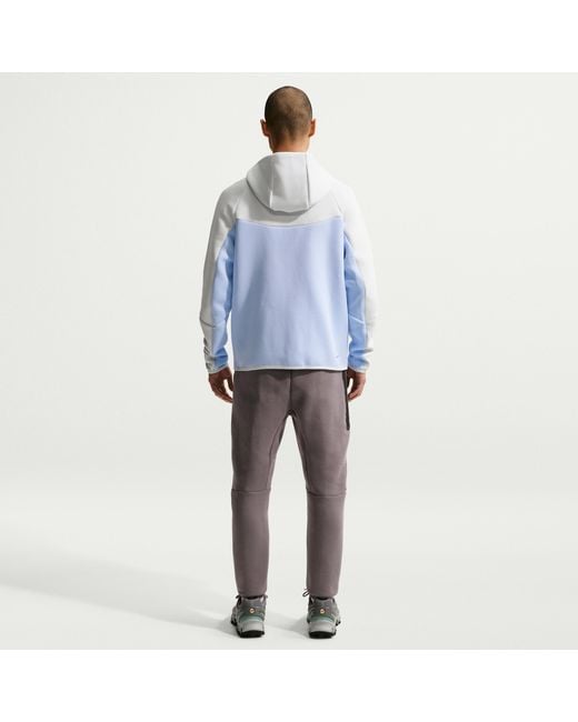 Nike Blue Tech Fleece Full-Zip Windrunner Jacket for men