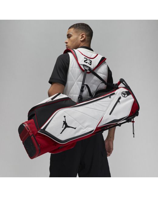 Nike Black Jordan Fadeaway 6-way Golf Bag