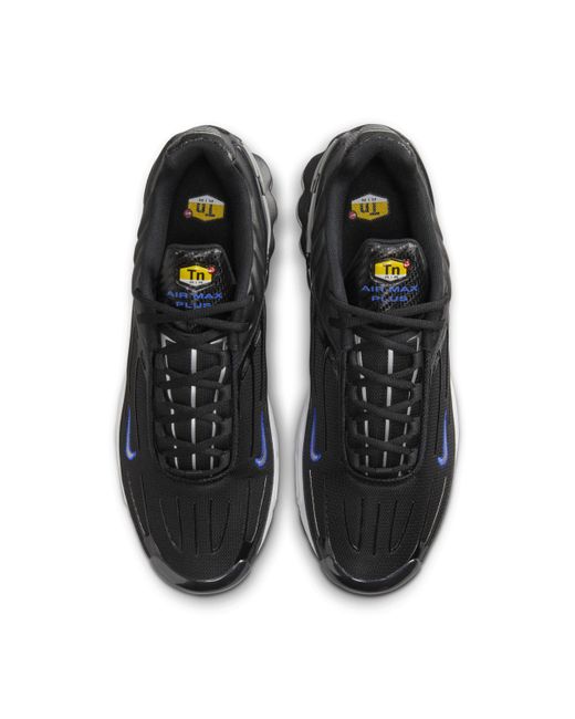 Nike Black Air Max Plus 3 Shoes for men