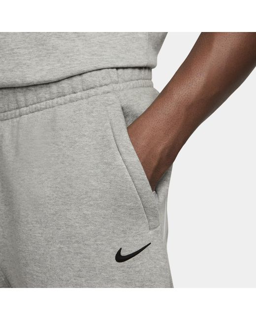 Nike Nocta Nocta Fleece Cs Open-Hem Tracksuit Bottoms in Gray for