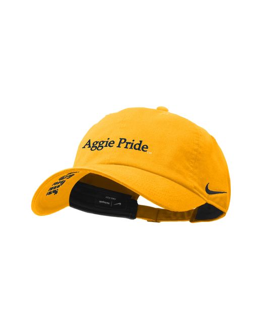 Nike Yellow North Carolina A&t College Adjustable Cap