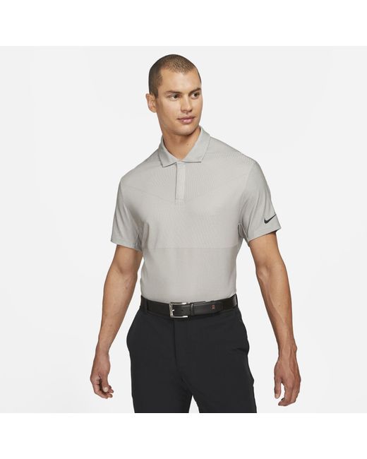 Nike Dri-fit Adv Tiger Woods Golf Polo in White (Black) for Men | Lyst UK