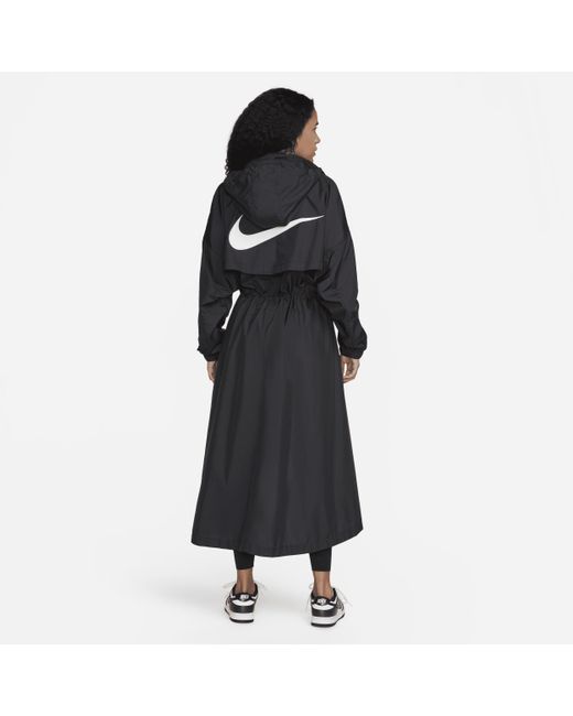 Nike Black Sportswear Essential Trench Coat