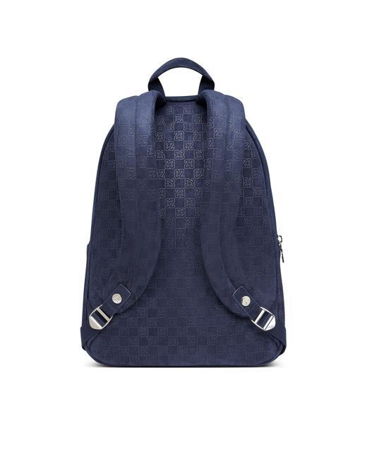Nike Blue Suede Monogram Backpack (23.5L) for men