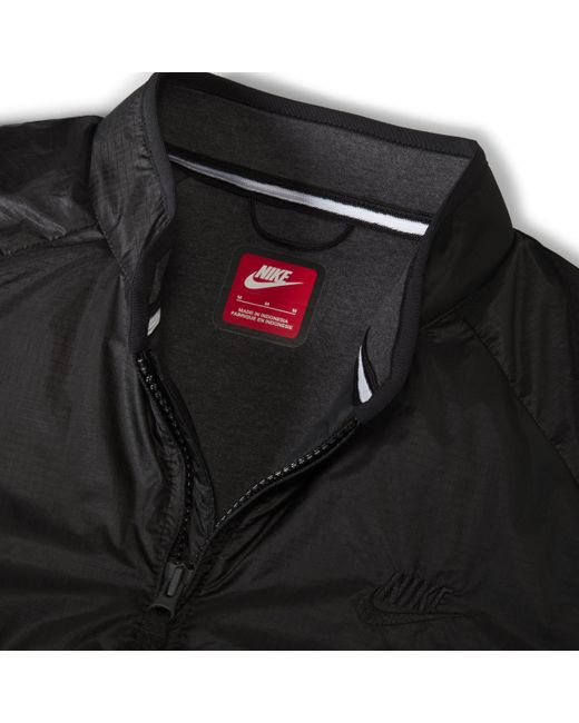 Giacca isolante loose fit therma-fit sportswear tech di Nike in Black da Uomo