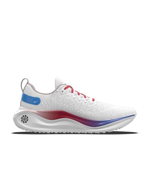 Nike Blue Infinityrn 4 By You Custom Road Running Shoes for men