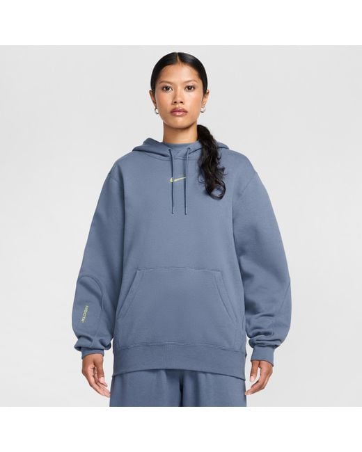 Nike Blue Nocta Nocta Fleece Cs Hoodie for men