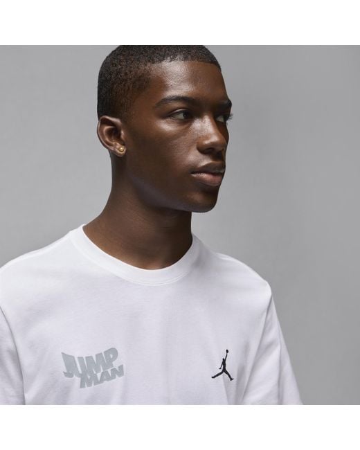 Nike White Jordan Brand T-shirt Cotton for men