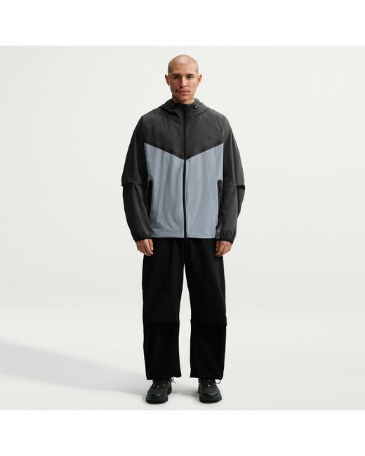 Nike Tech Woven Jacket in Gray for Men | Lyst
