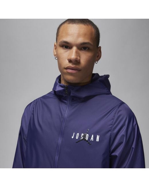 Nike Jordan Essentials Geweven Jack in het Blue voor heren