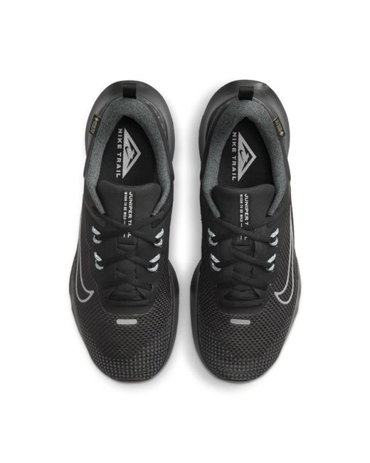 Nike Black Juniper Trail 2 Gore-tex Waterproof Trail-running Shoes for men