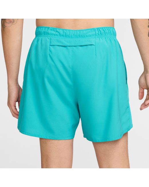 Nike Blue Challenger Dri-Fit 12.5Cm (Approx. 2-In-1 Versatile Shorts for men