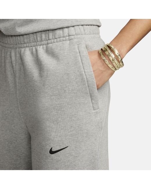 Nike Gray Nocta Fleece Pants for men