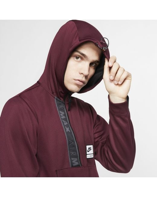Nike Sportswear Air Max 1/2-zip Hoodie in Purple for Men | Lyst UK