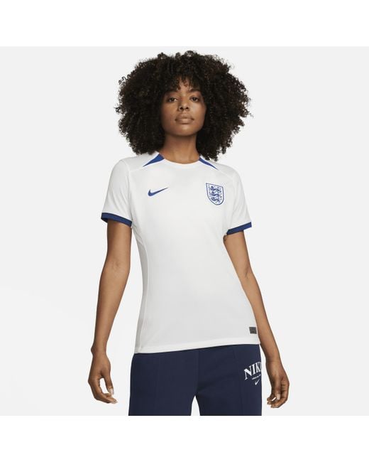 Nike England 2023 Lionesses Stadium Home Dri-fit Football Shirt 50% ...